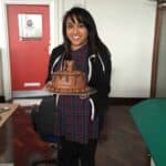 Image of Simi won one of our bakes in a charity raffle