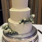 Image of a wedding cake I made