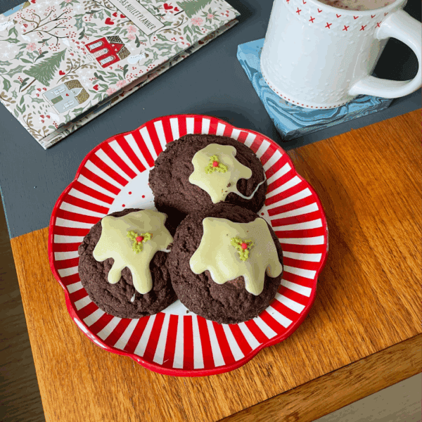 Personalised Christmas Santa Brownie Slab - Image 8