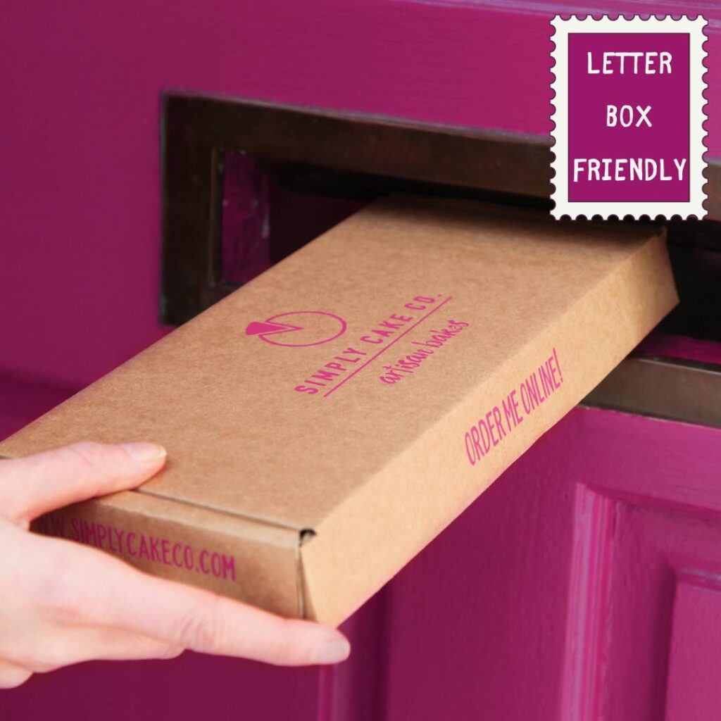 Image of our letter box delivery in action