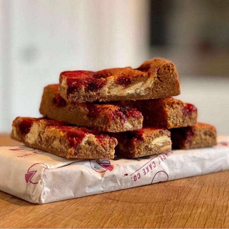 Image of a brownie stack