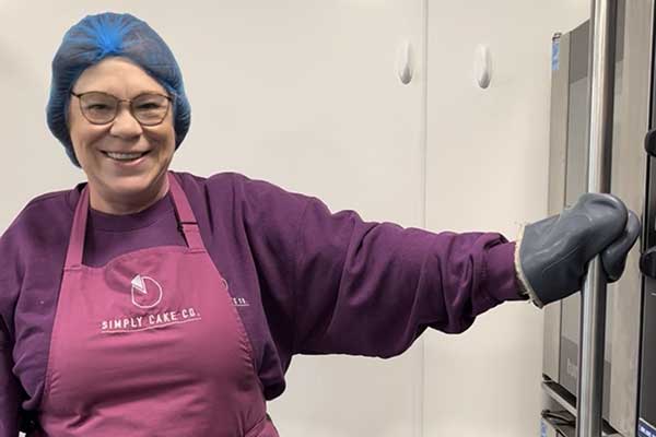 Image of our baking assistant, Mandy