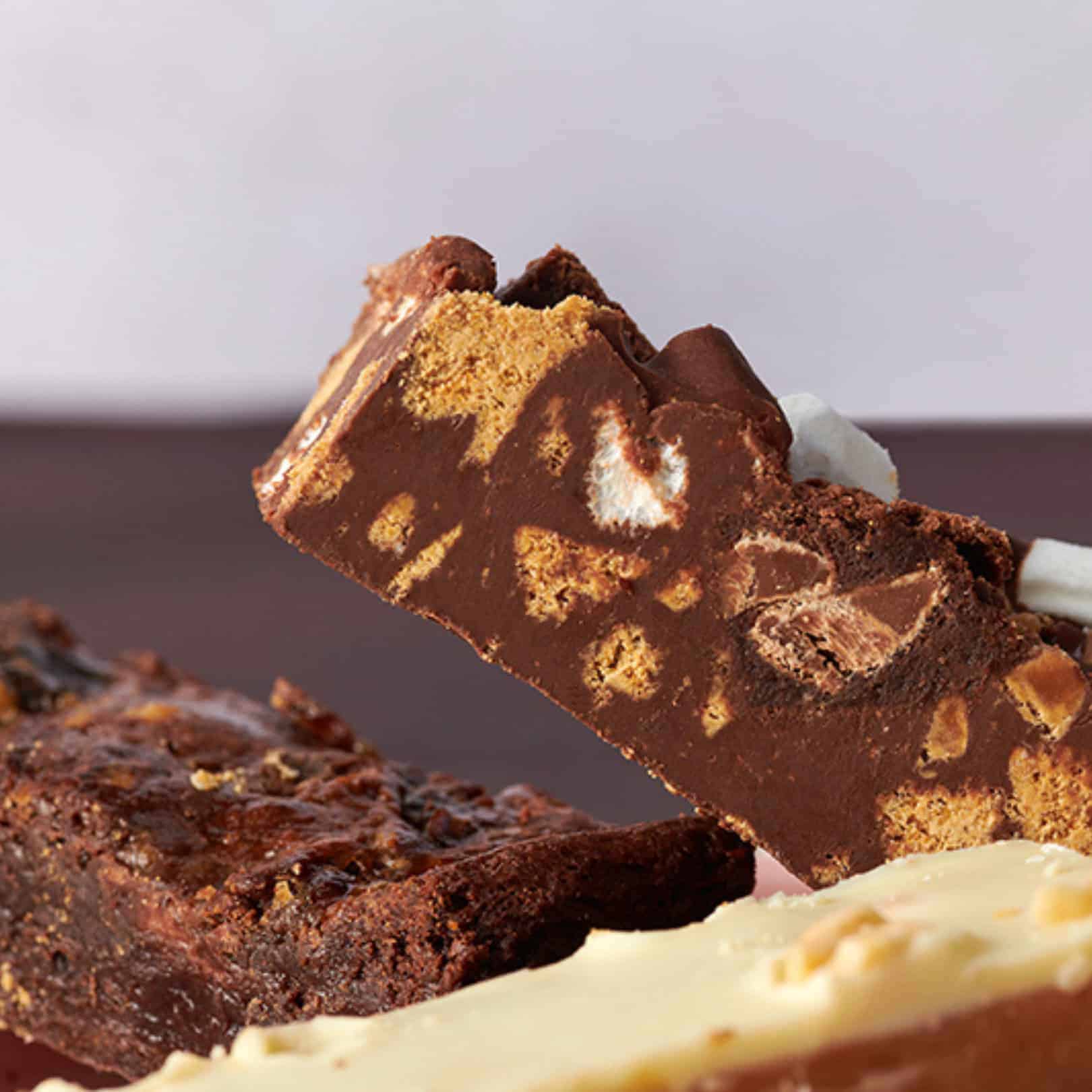 Image of an assortment of our brownies