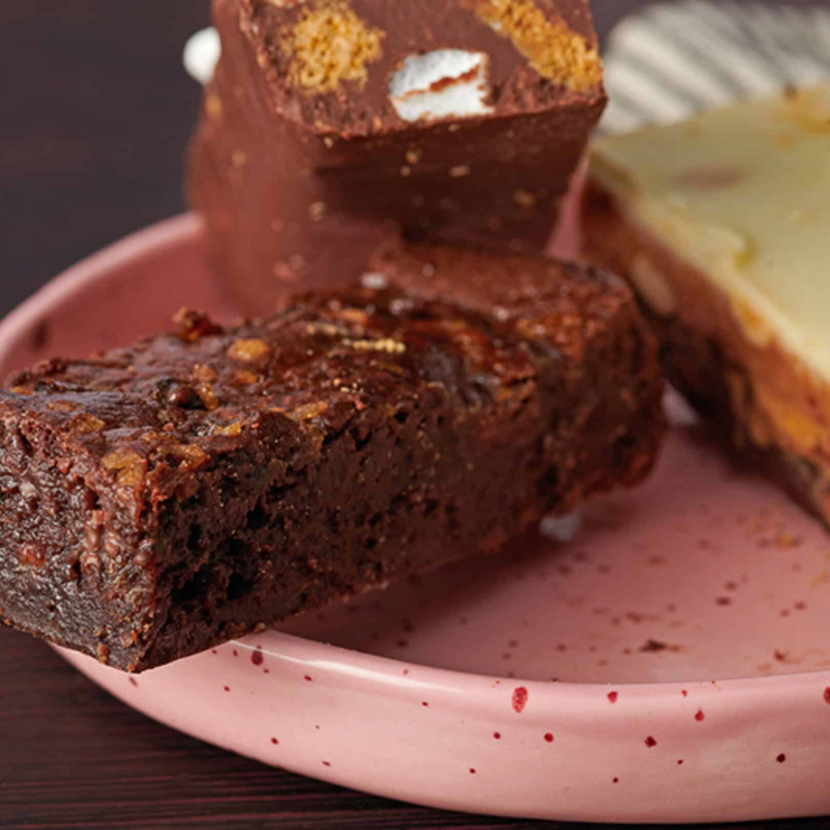 Image of an assortment of our brownies