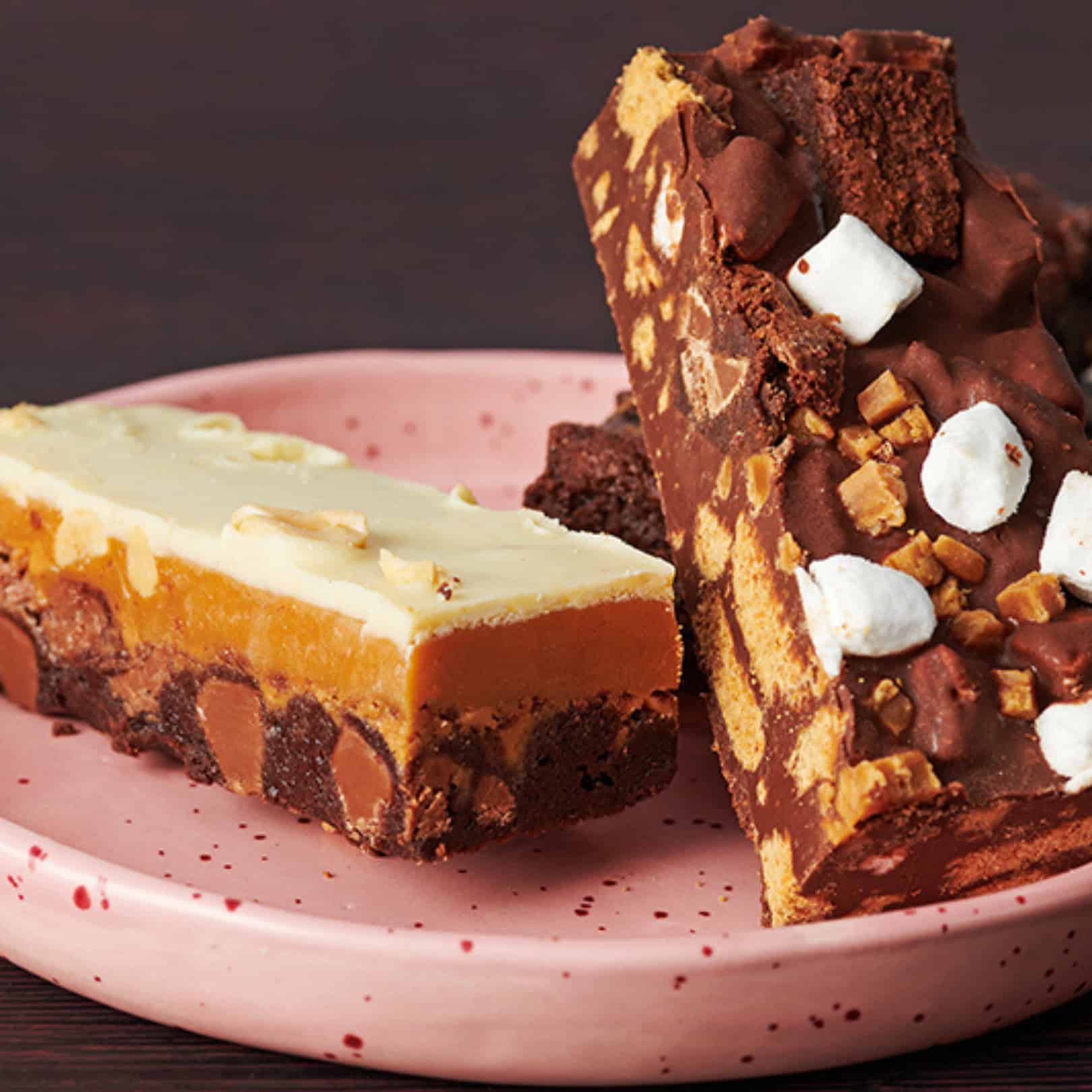 Image of an assortment of our brownies