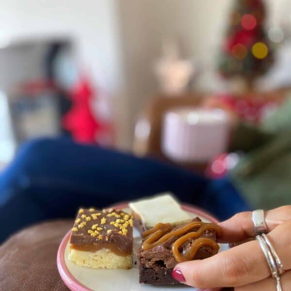 Image of our brownies on a plate