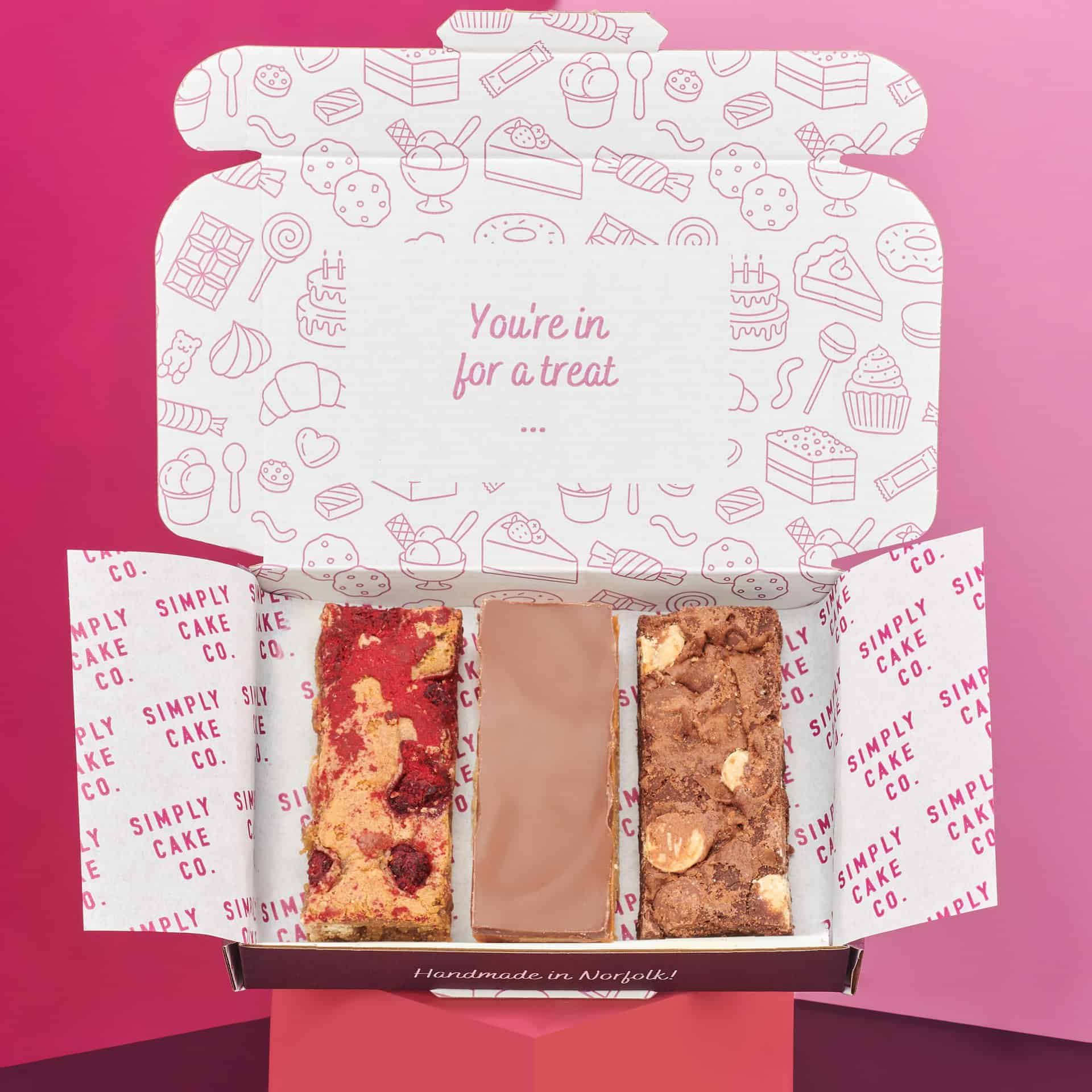 Image of our brownie taster box