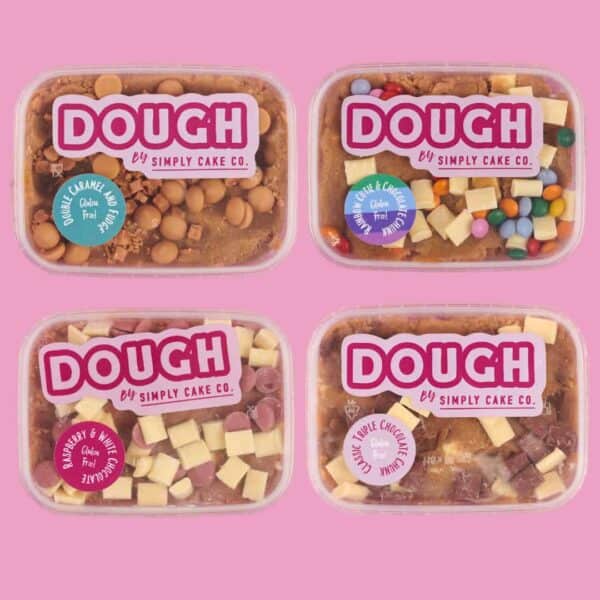 Image of an assortment of our cookie doughs