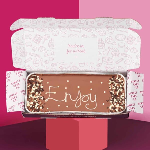 Image of our personalised brownie tray