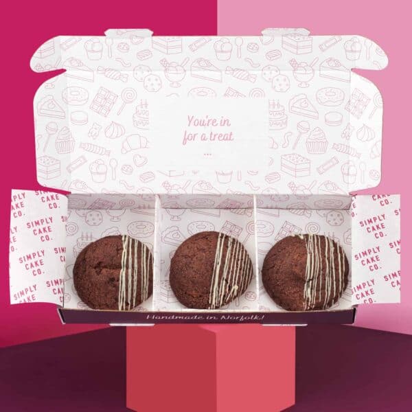 Image of our Double Chocolate Chunk Cookies