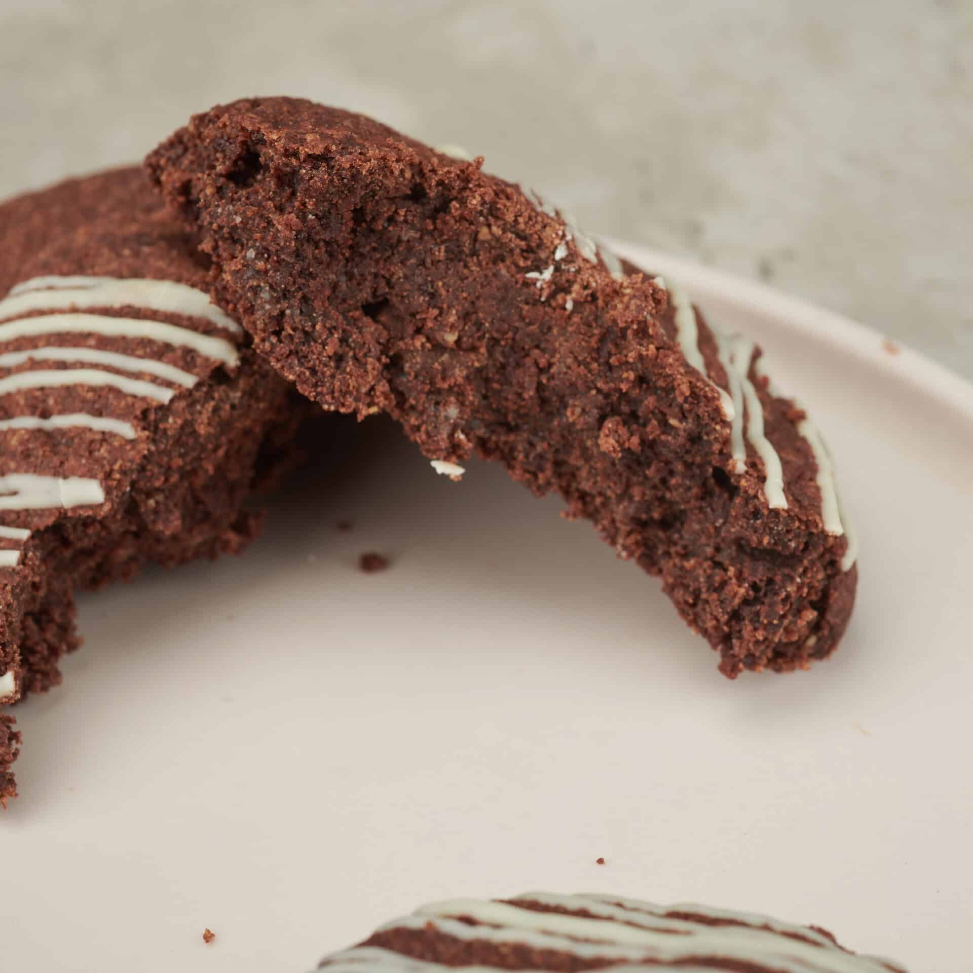 Image of our Double Chocolate Chunk Cookies