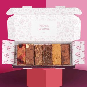 Image of an assortment of our brownies