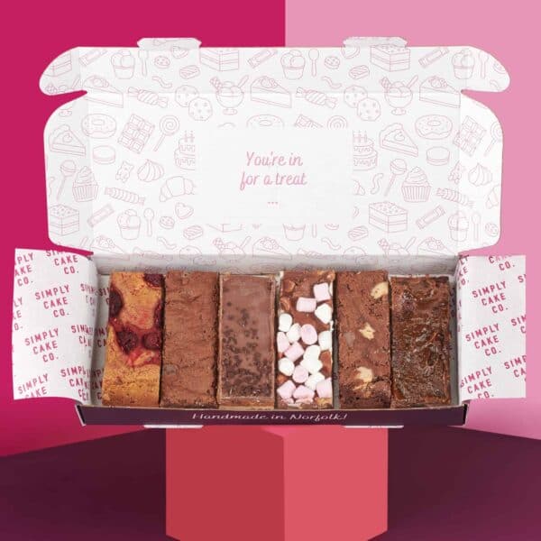 Image of an assortment of our brownies