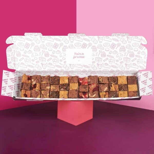 Image of an assortment of our brownies