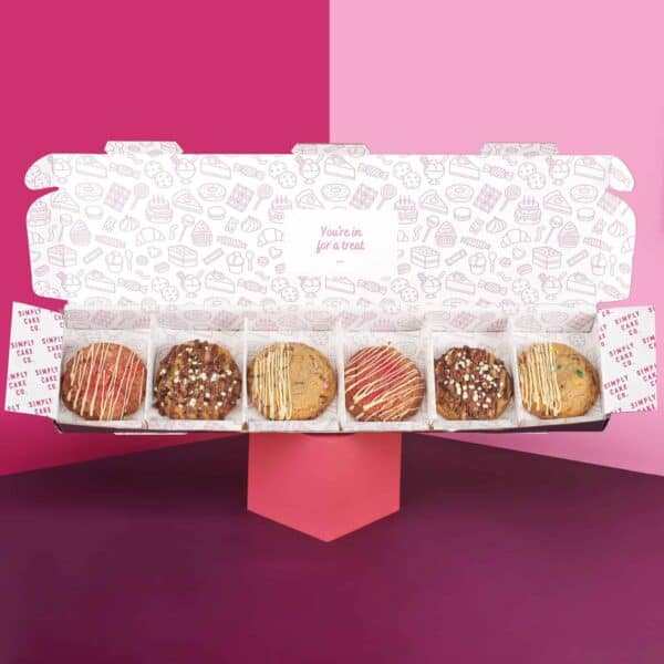 Image of an assortment of our cookies