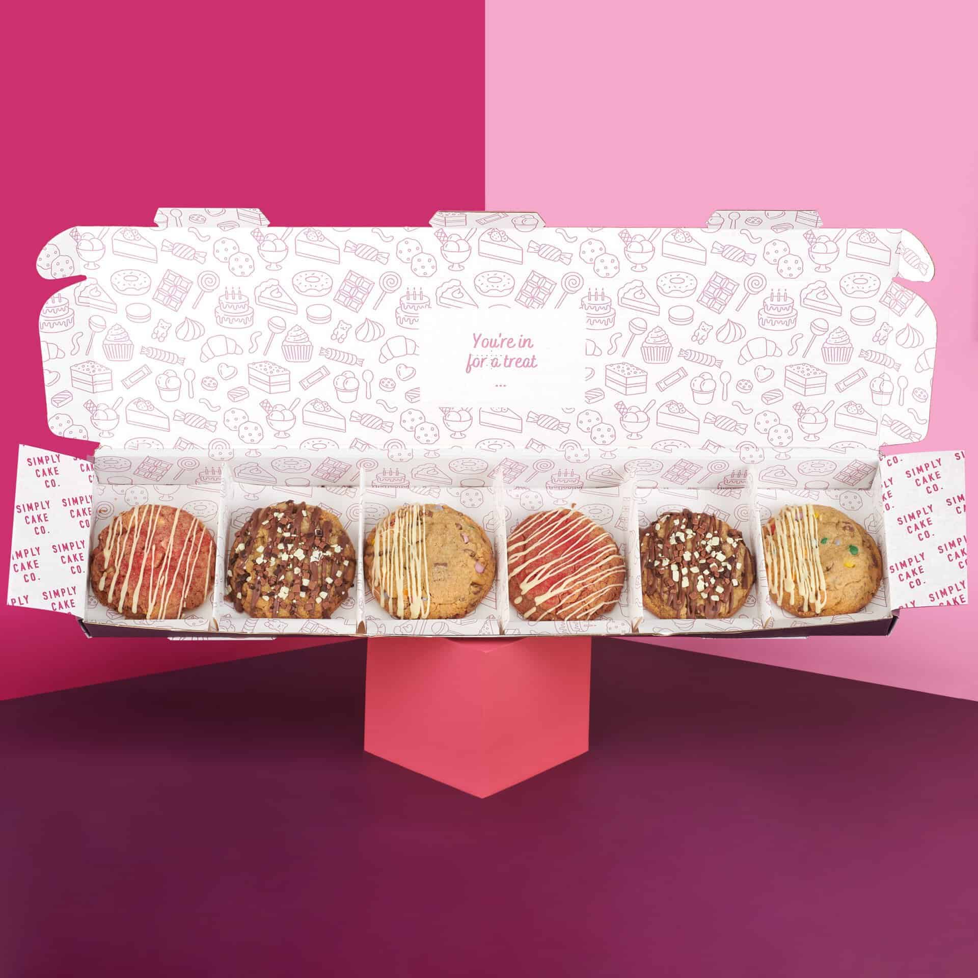 Image of an assortment of our cookies