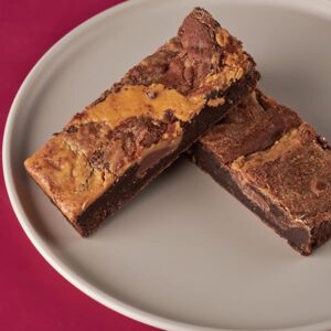Image of our peanut butter brownie
