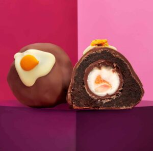 Image of our creme egg brownie