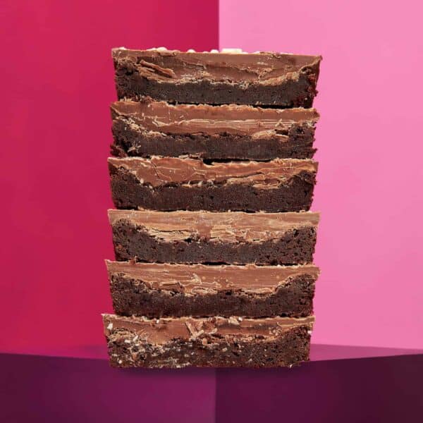 Image of a brownie stack