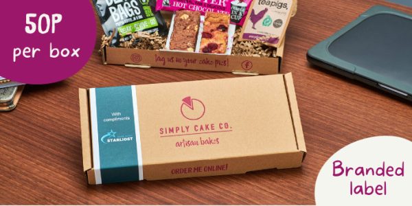 Image of our personalised branded label