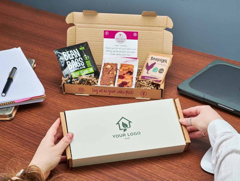 Image of a corporate gift box example