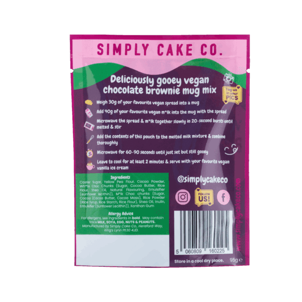 Vegan Brownie Mug Mix - Image 4