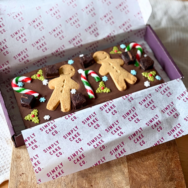 Vegan Christmas Sharing Brownie!